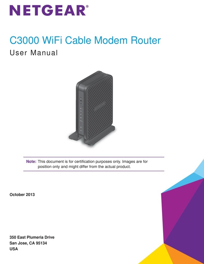 NETGEAR C3000 User manual
