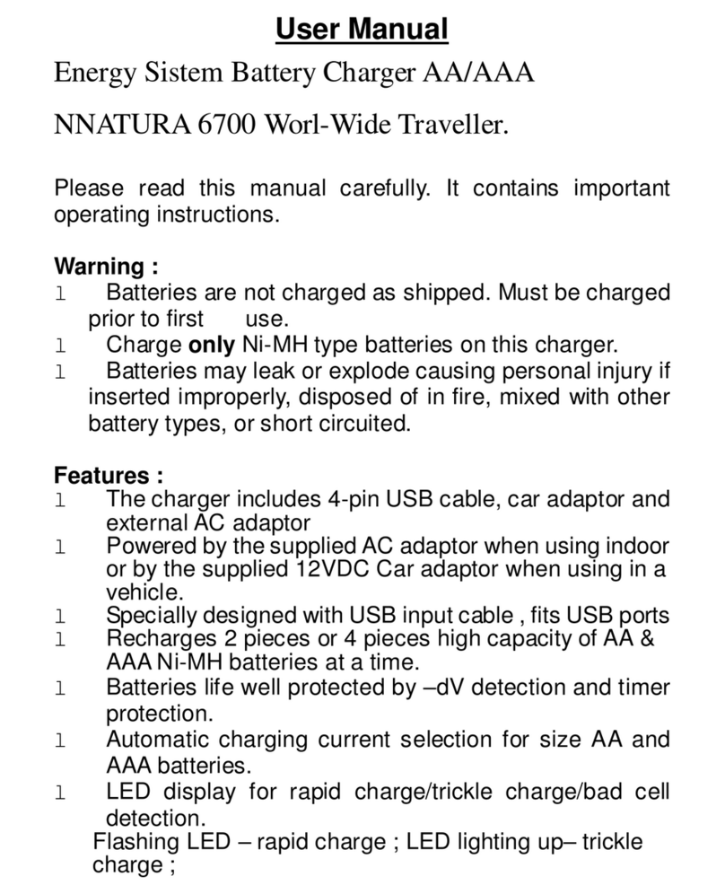 ENERGY SISTEM NATURA 6700 user manual