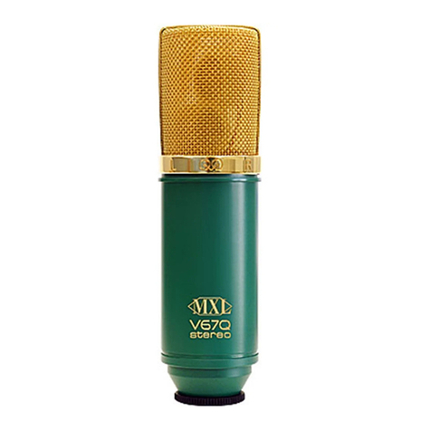 MXL V67Q Stereo instruction manual