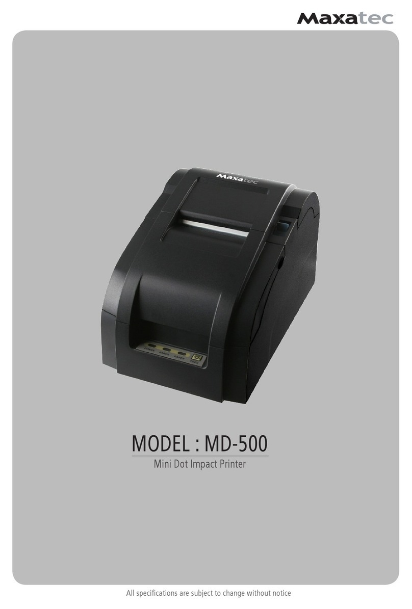 Maxatec MD-500 User manual