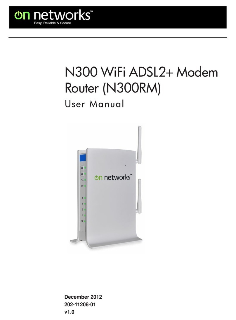 on networks N300RM User manual