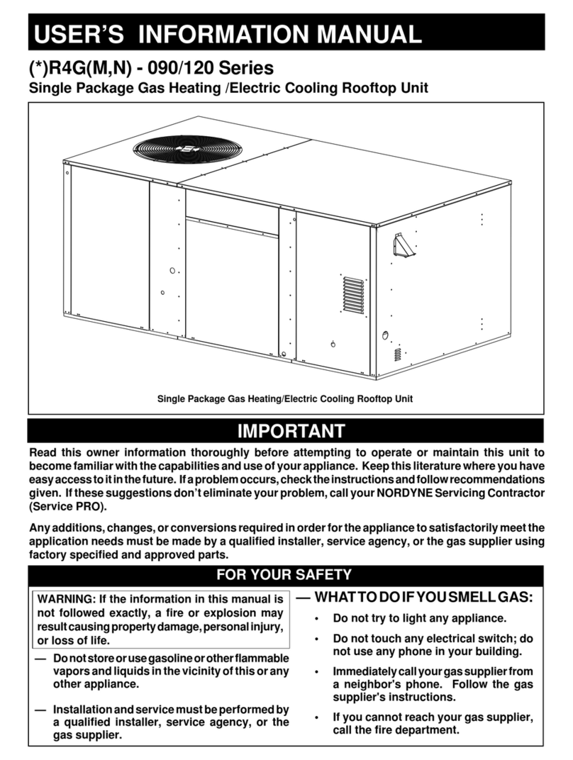 Nordyne R4G(M,N) - 090 Series Guide