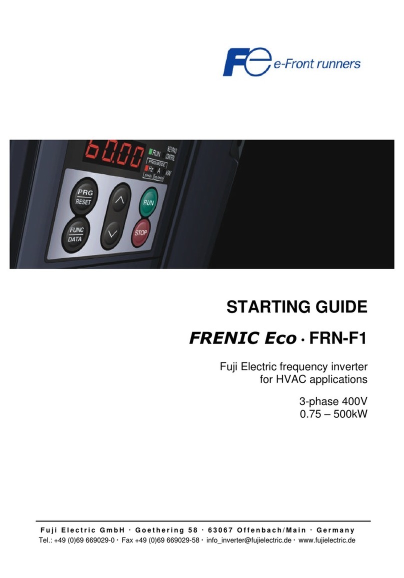 Fujitsu Frenic Eco FRN-F1 How to use