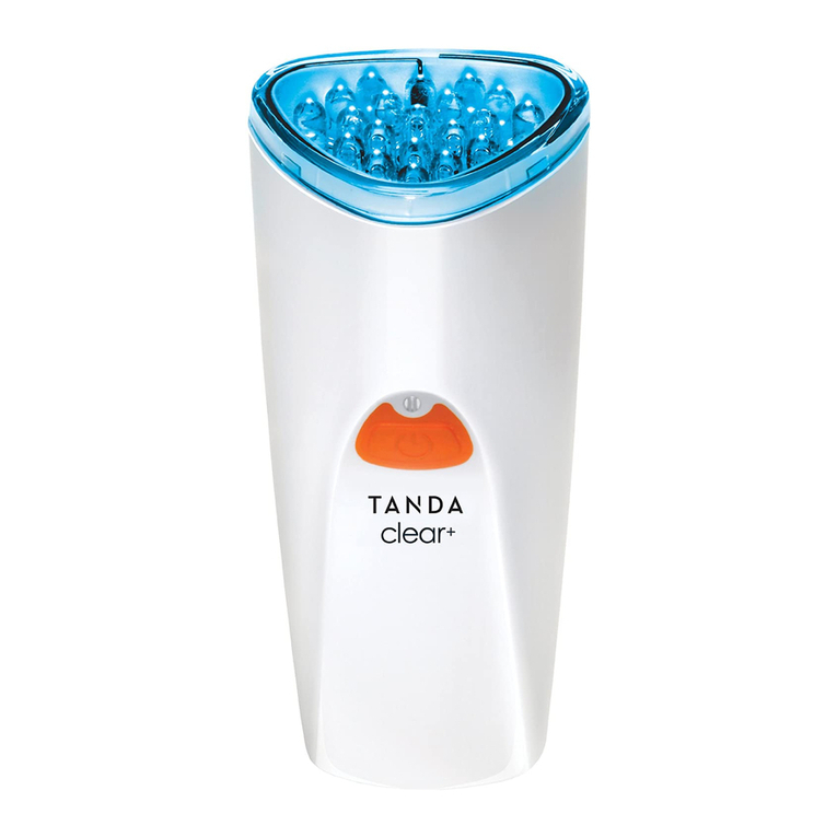 HoMedics Tanda Clear+ Instructions for use