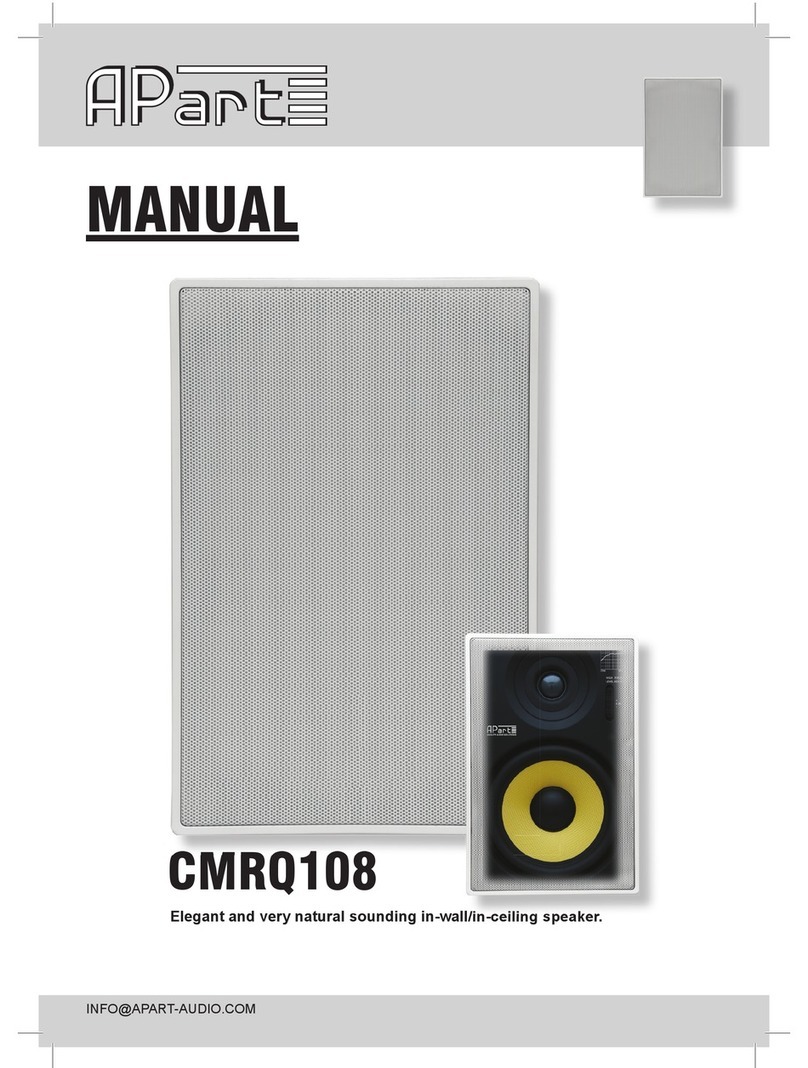 APart-Audio CMRQ108 manual