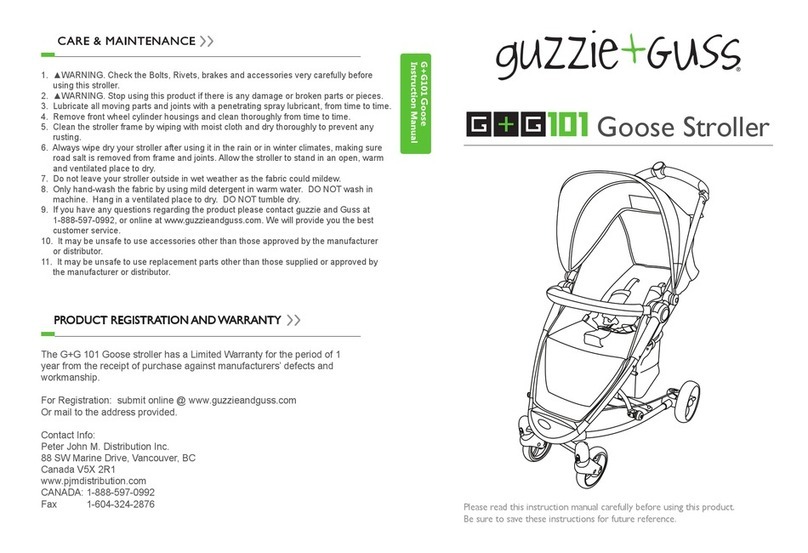 Guzzie+Guss G+G 101 User manual