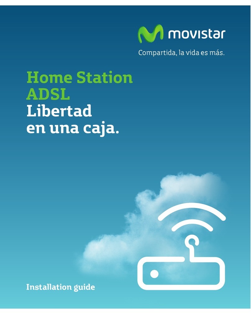 movistar P.DG A4001N installation guide