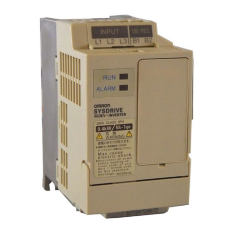 Omron SYSDRIVE 3G3EV-A-CUE User manual