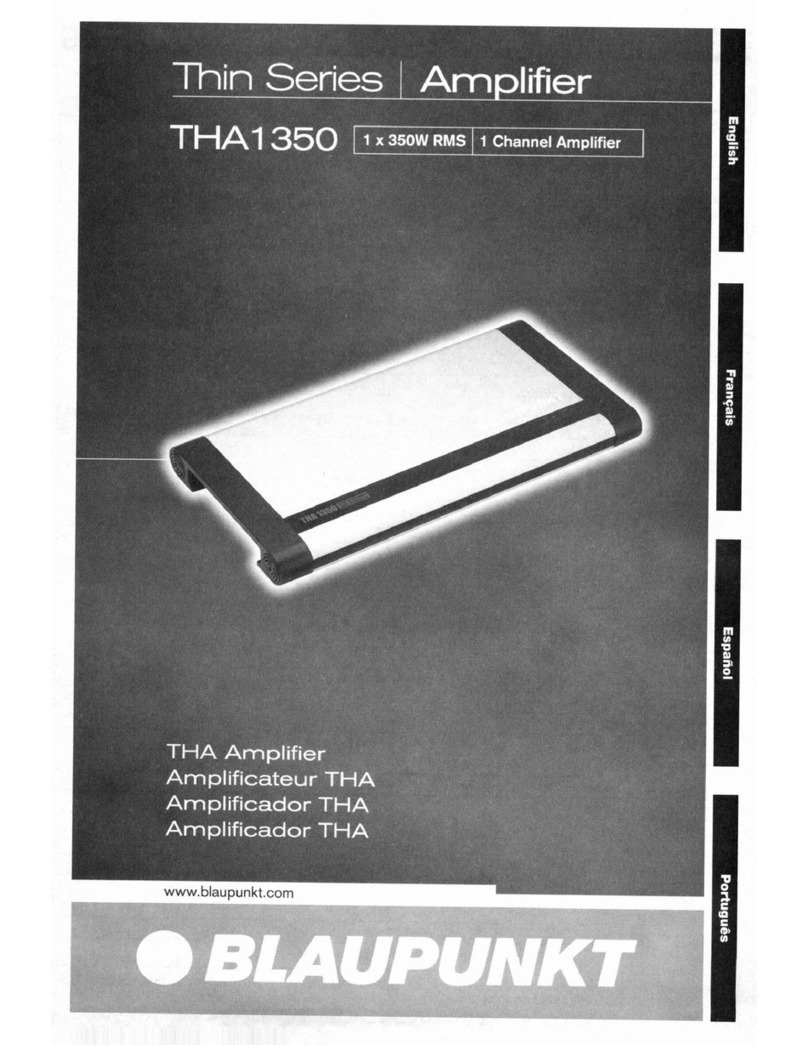 Blaupunkt THA1350 User manual