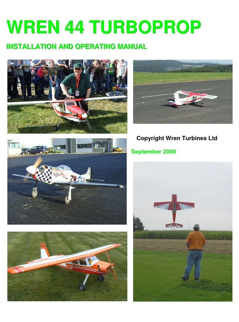 Wren Turbines 44 TurboProp Installation and operating manual