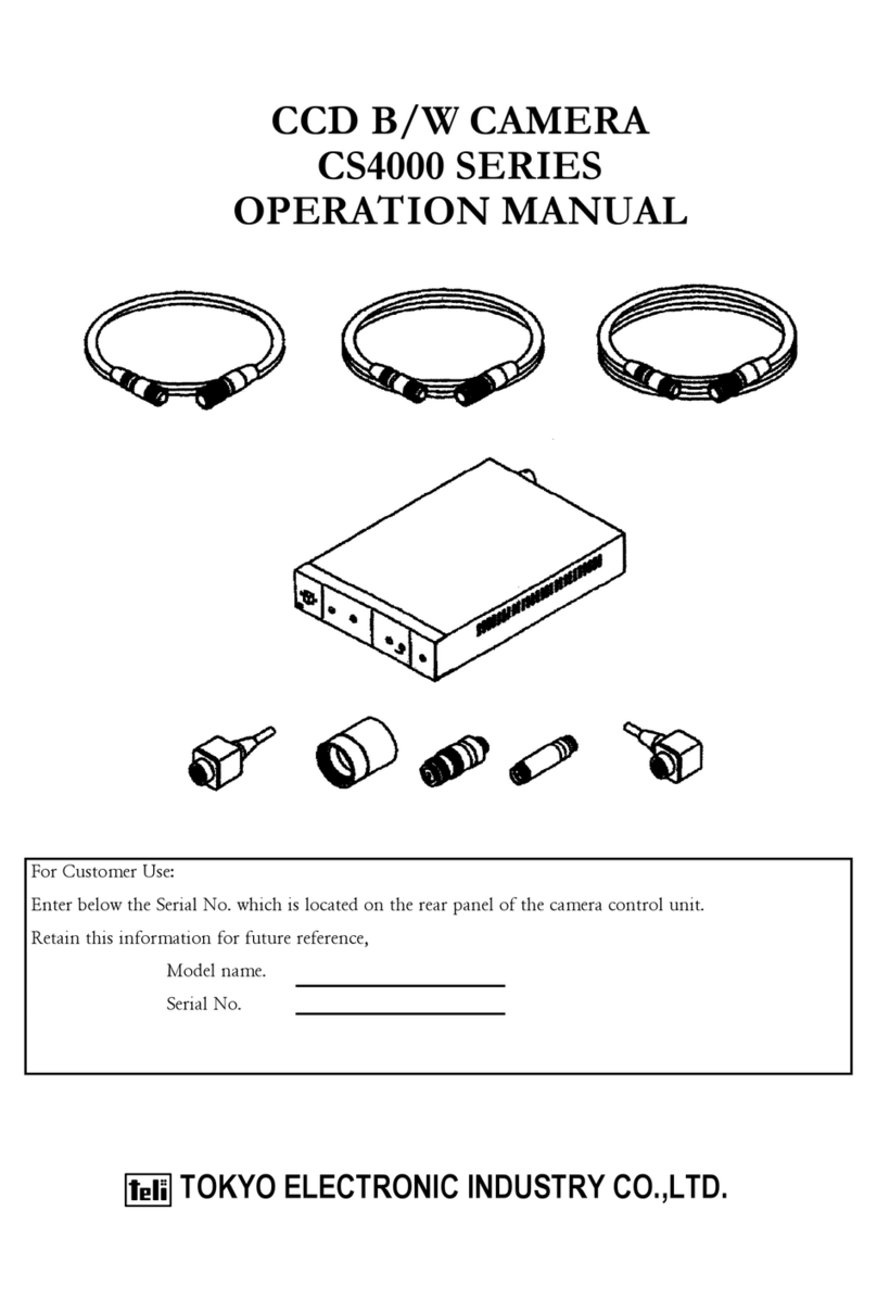 Tokyo Electronic CS4000 SERIES Operation manual