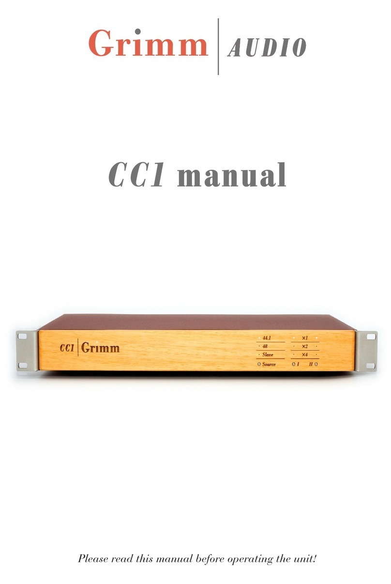 Grimm Audio CC1 manual