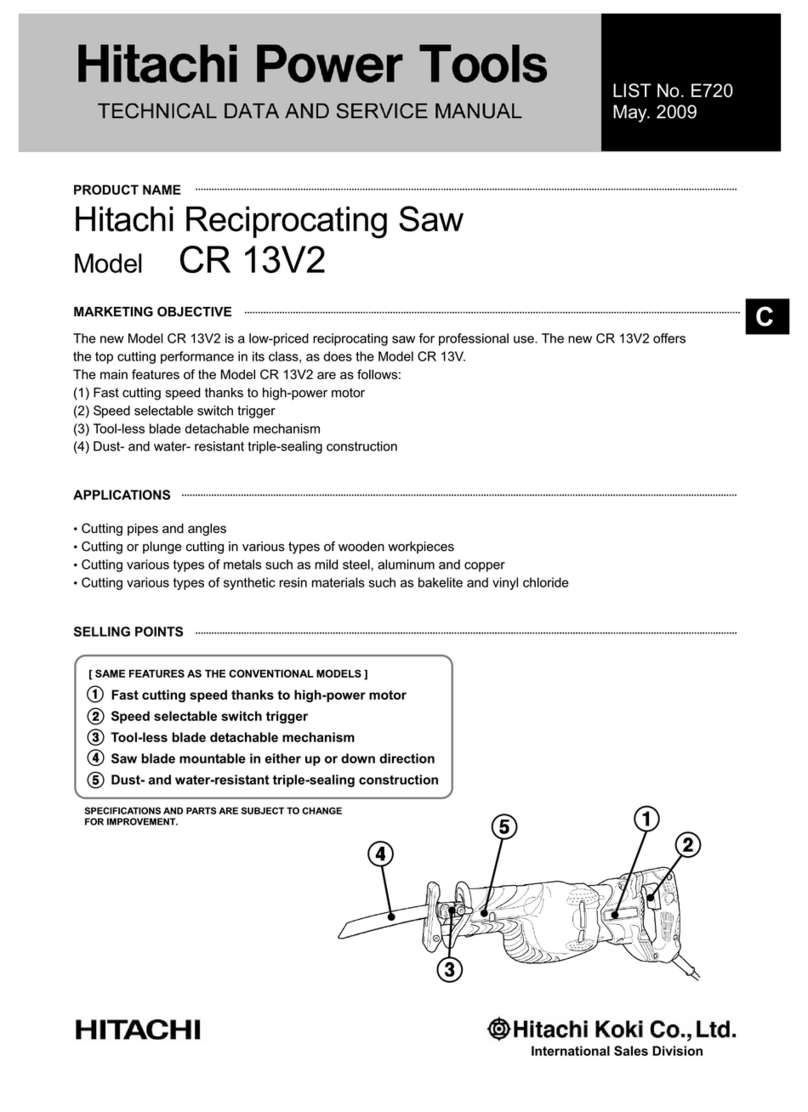 Hitachi CR 13V2 Manual