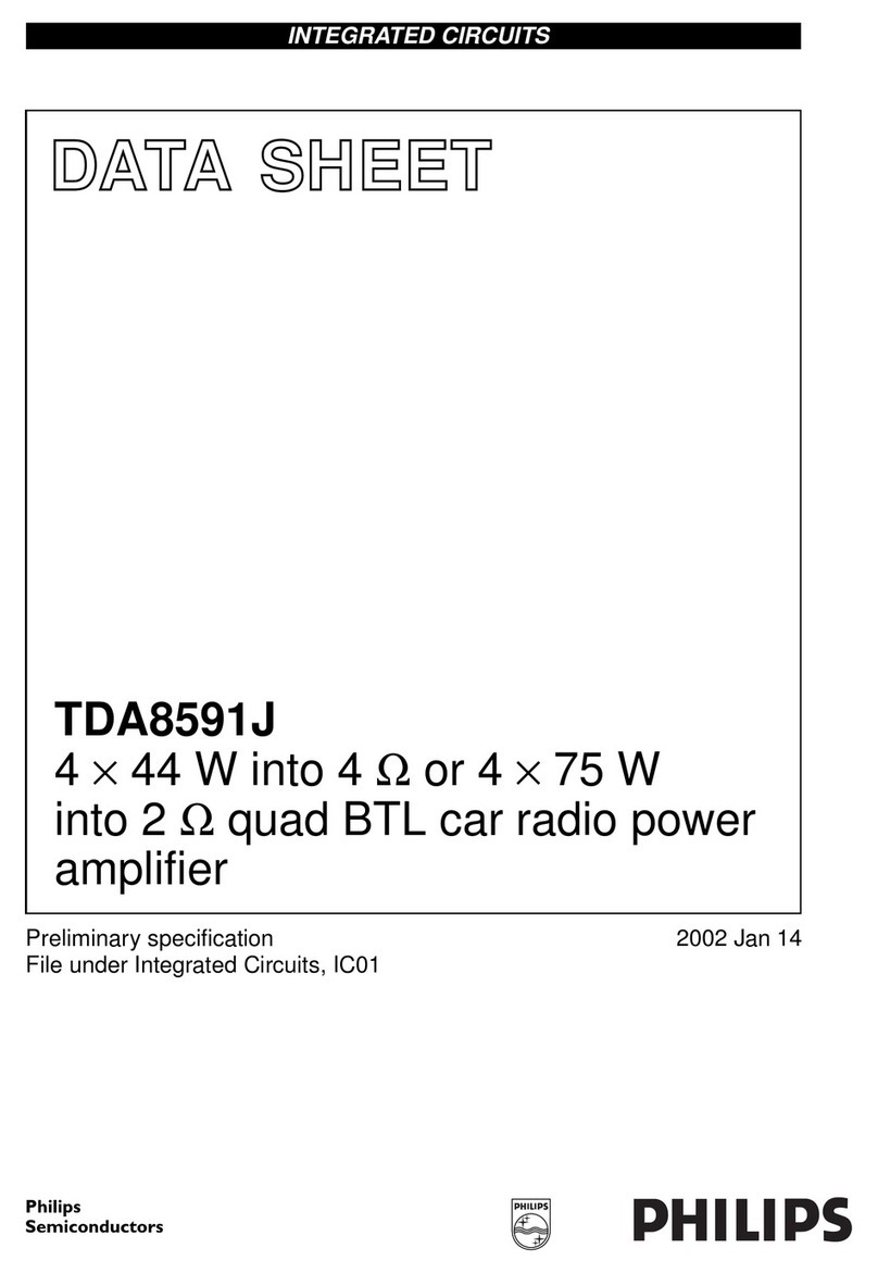 Philips TDA8591J User manual