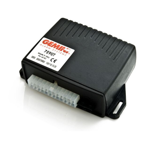 Gemini 7590 User manual