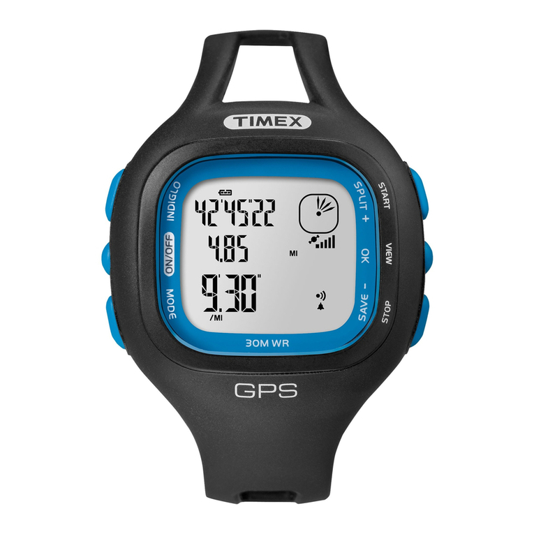 Timex Marathon User manual Timex Marathon User manual