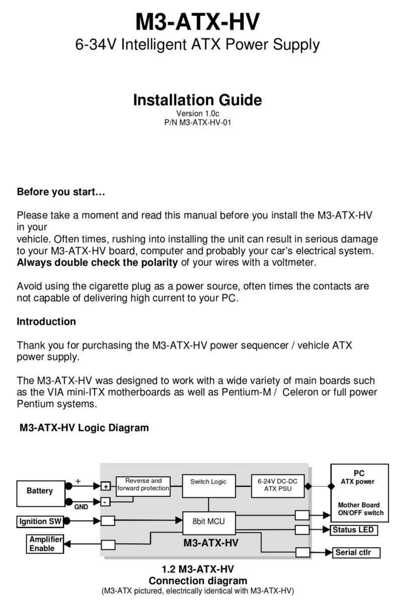 mini-box M3-ATX-HV installation guide