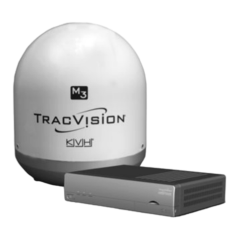 KVH Industries TracVision M3-ST User manual