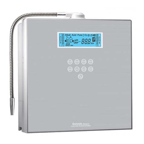 Genesis Platinum Alkaline Water Ionizer user manual