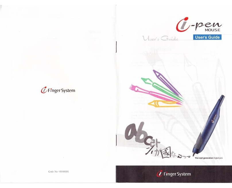 Finger System I-pen user guide