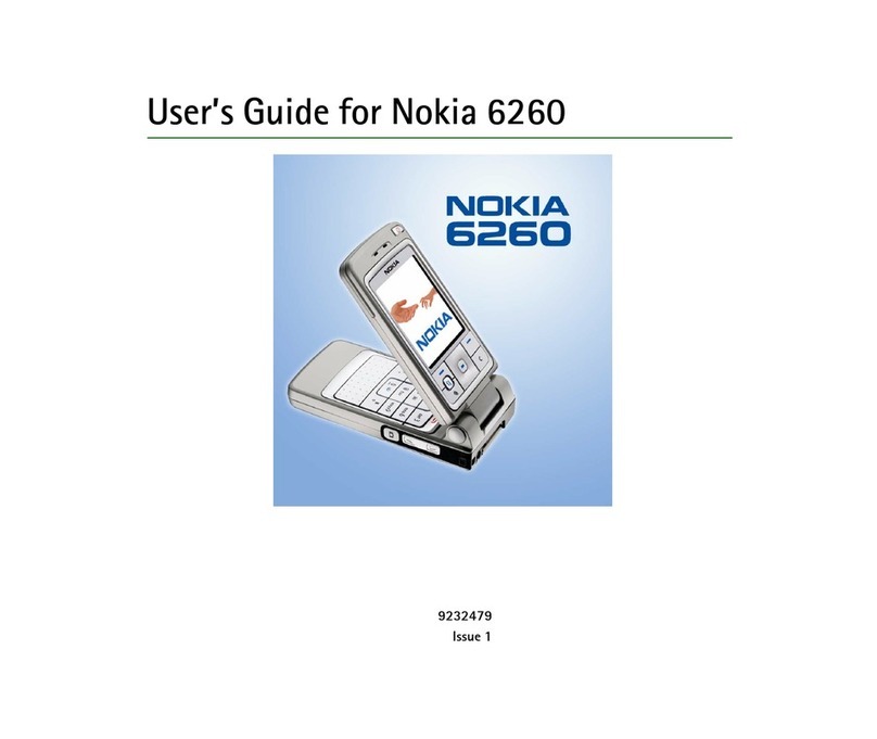 Nokia 6260 - Smartphone 6 MB User manual