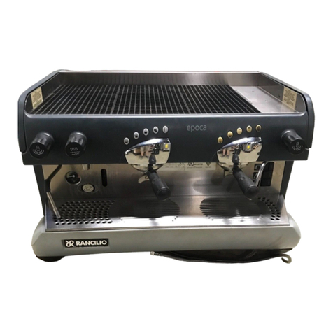 Rancilio EPOCA E User manual