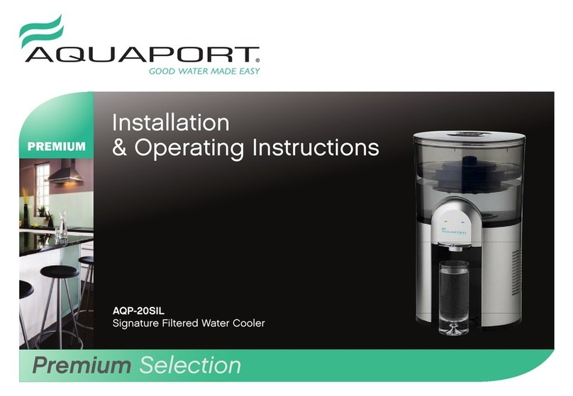 Aquaport AQP-20SIL Installation & operating instructions Aquaport AQP-20SIL Installation & operating instructions