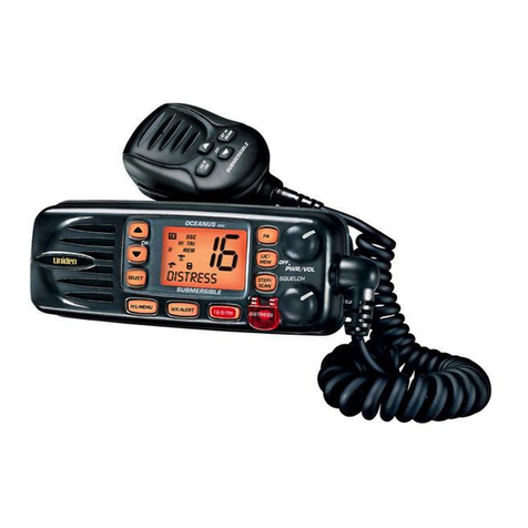 Uniden OCEANUS DSC Series User manual