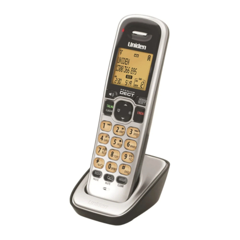 Uniden DECT 3005 User manual