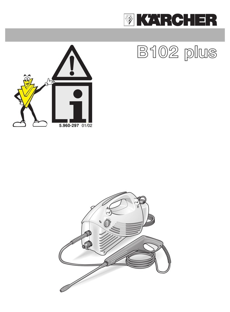 Kärcher B102 plus user guide