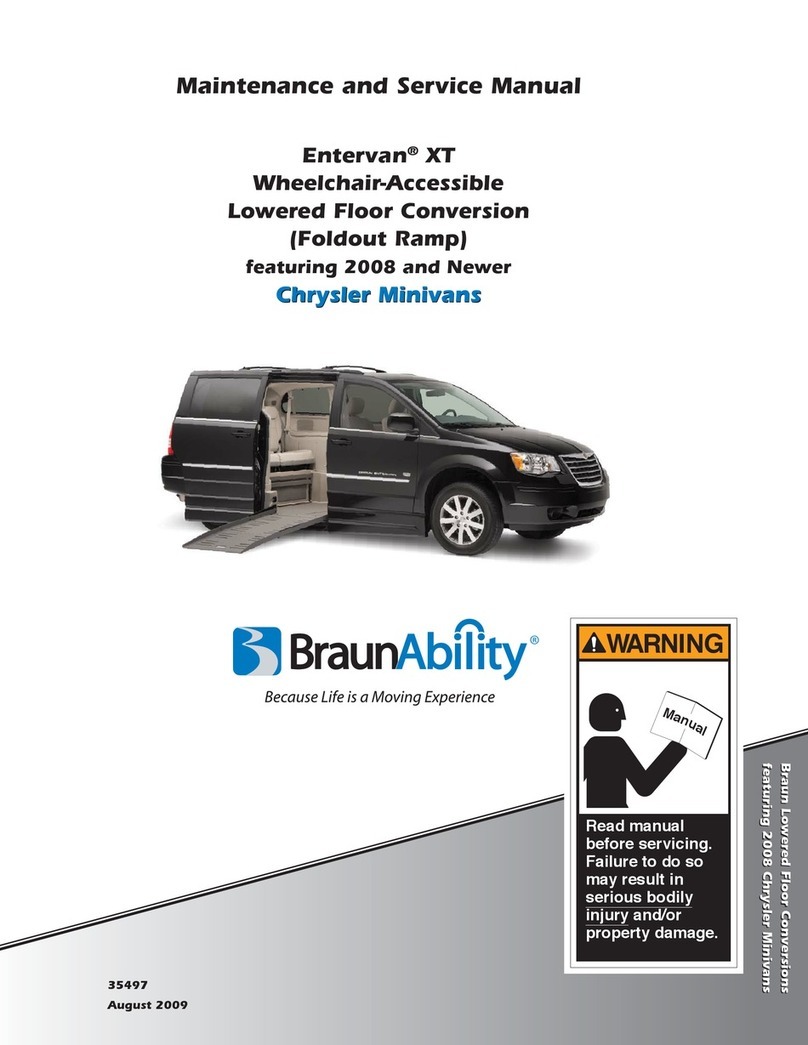BraunAbility Entervan XT Manual BraunAbility Entervan XT Manual