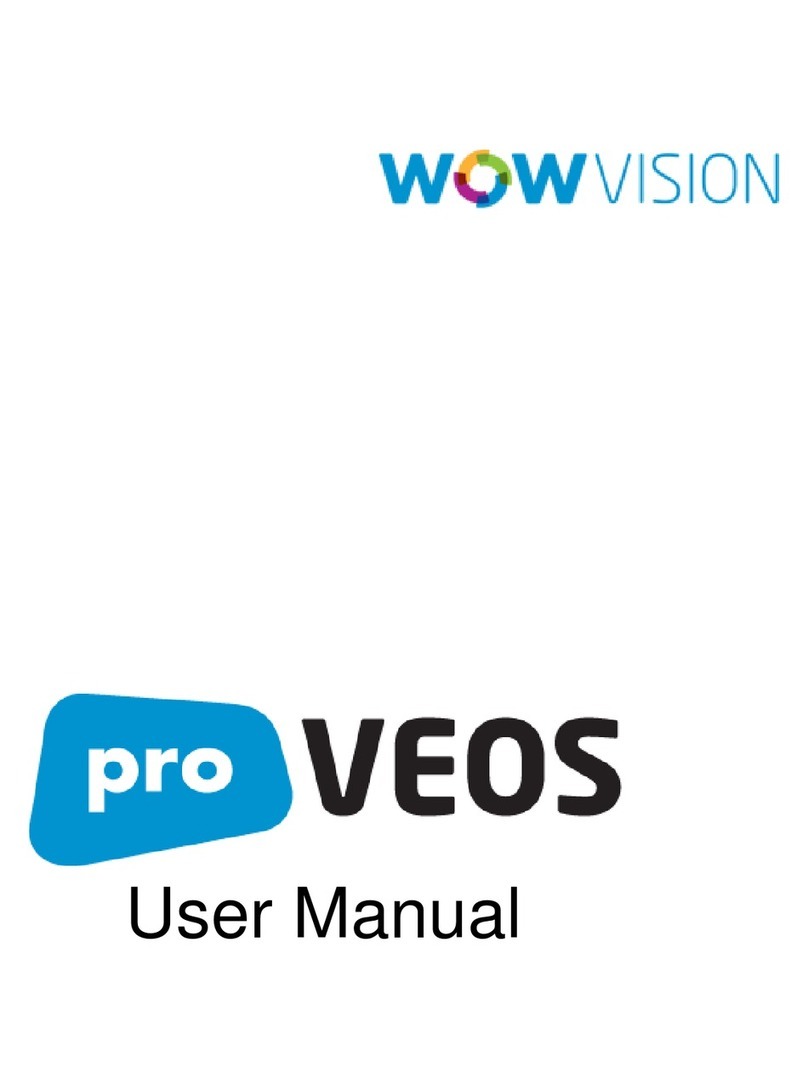 wowvision proVEOS User manual