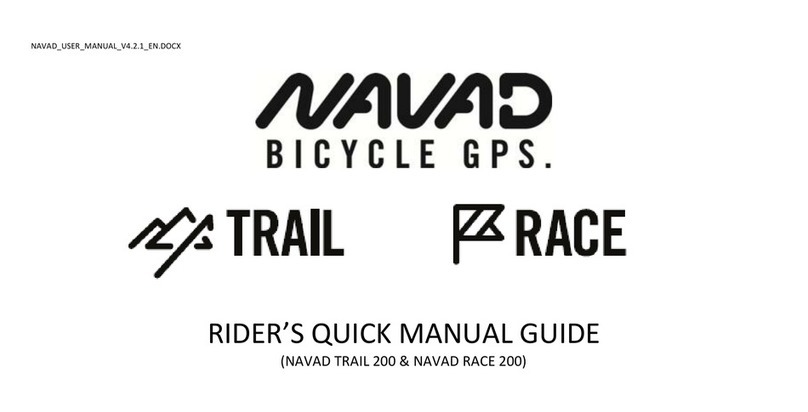 Navad Trail 200 Quick manual guide