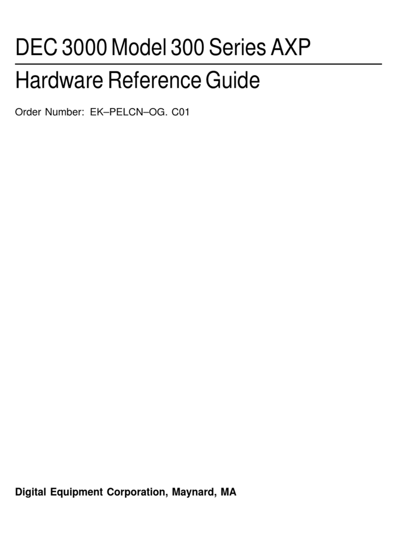 Digital Equipment 300 Series AXP User manual
