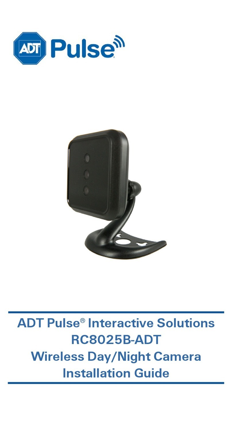 ADT RC8025B-ADT User manual