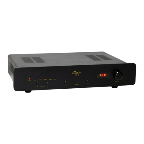 Classe Audio CAP-80 user manual