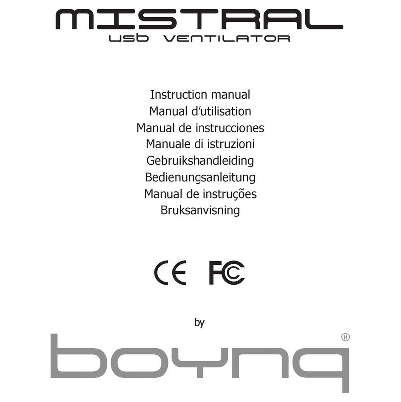 Boynq Mistral instruction manual