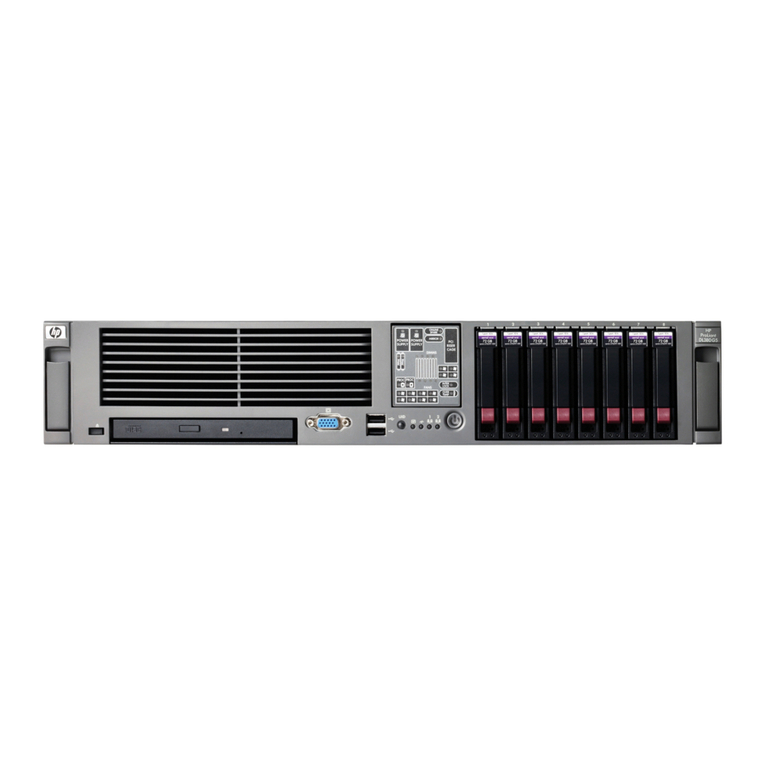 HP ProLiant DL380 Manual