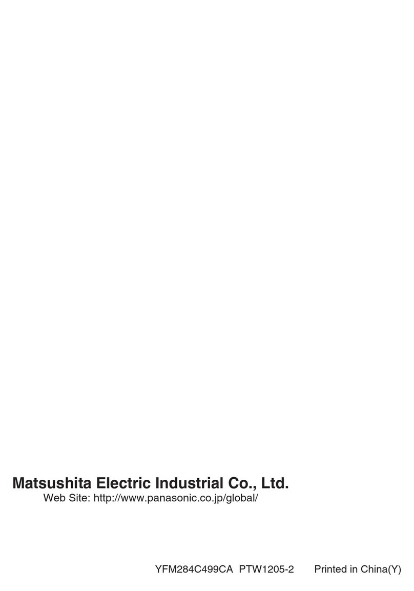 Panasonic CQ-C1103W operating instructions
