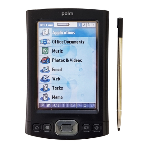 Palm t/x Handheld User manual