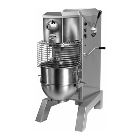 Univex SRM60+ User manual