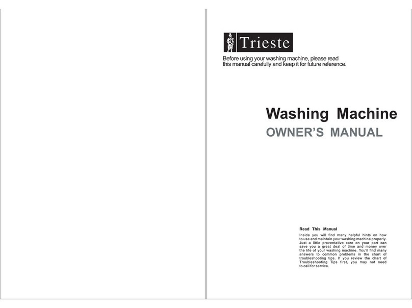 Trieste TRWTL-60 owner's manual