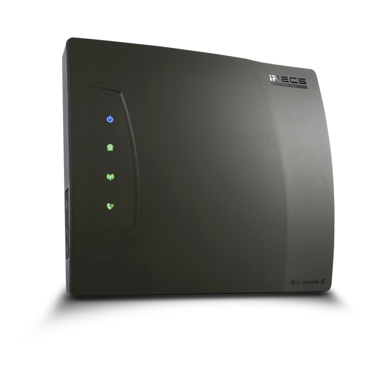 LG-Ericsson iPECS SBG-1000 user manual