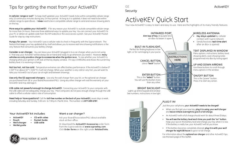 GE ActiveKEY User manual