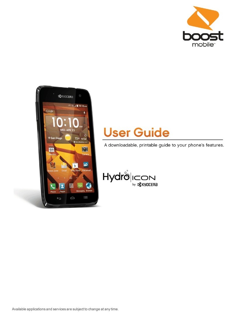 Kyocera Hydro icon User manual