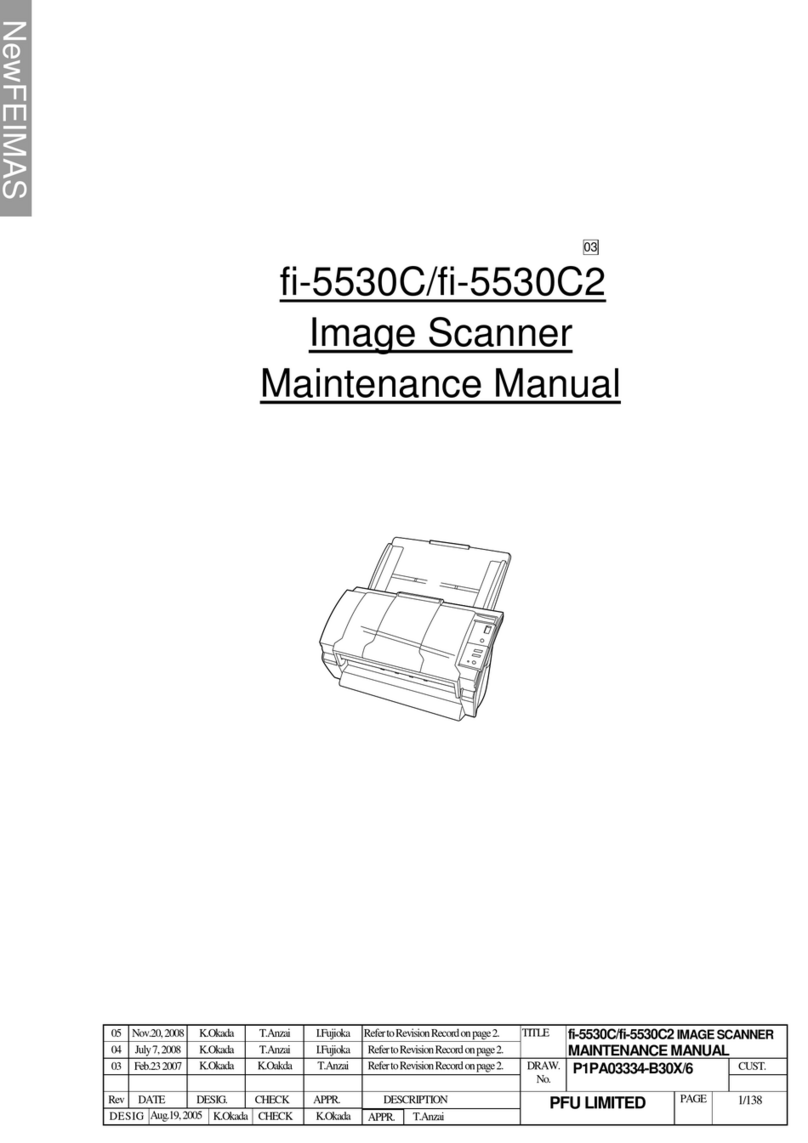 PFU Limited fi-5530C Maintenance manual
