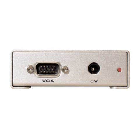 Gefen ex•tend•it VGA to DVI Conversion Box User manual Gefen ex•tend•it VGA to DVI Conversion Box User manual