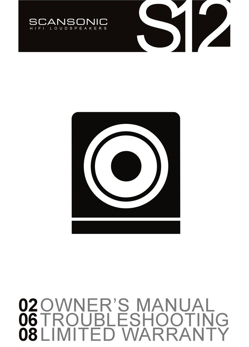 Scansonic S12 User manual