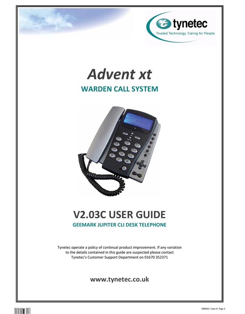 Tynetec Advent xt user guide