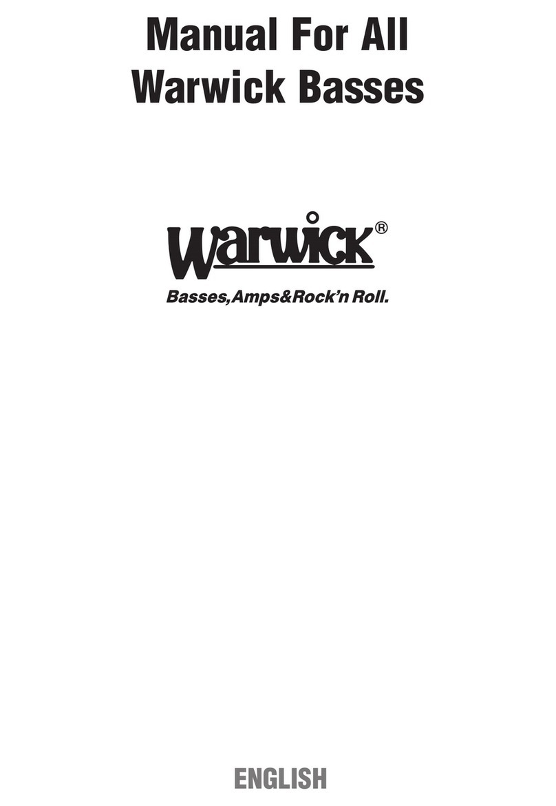 Warwick Basses manual